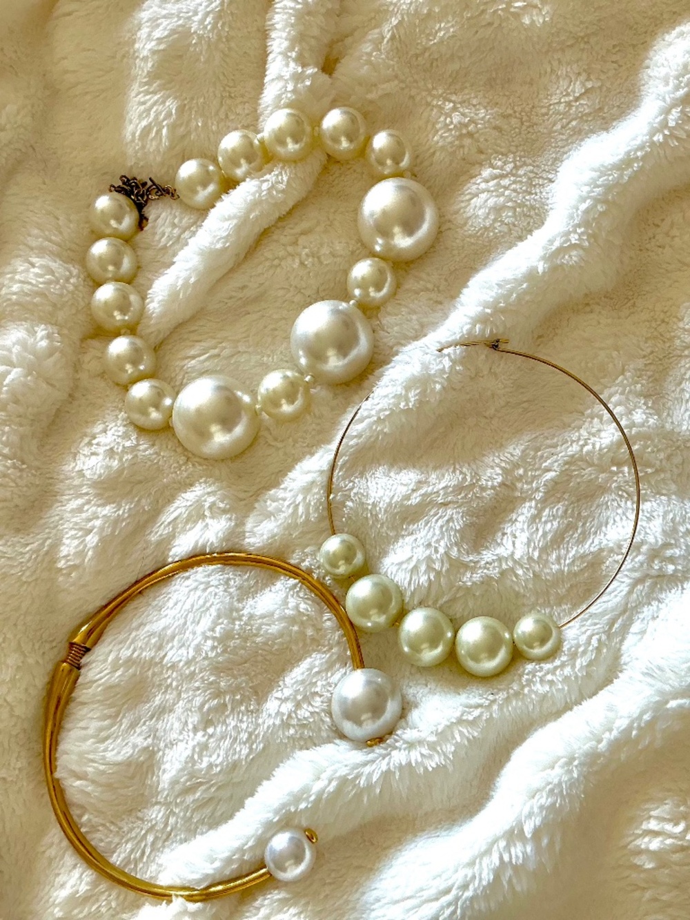 Kenneth Lane Pearl Necklaces (3)